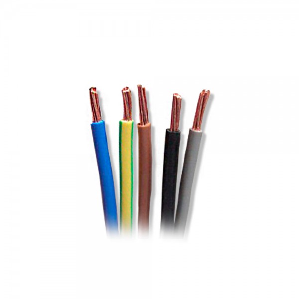 Cable flexible de 10mm2 Libre de Halógenos H07Z1-K (por metro).