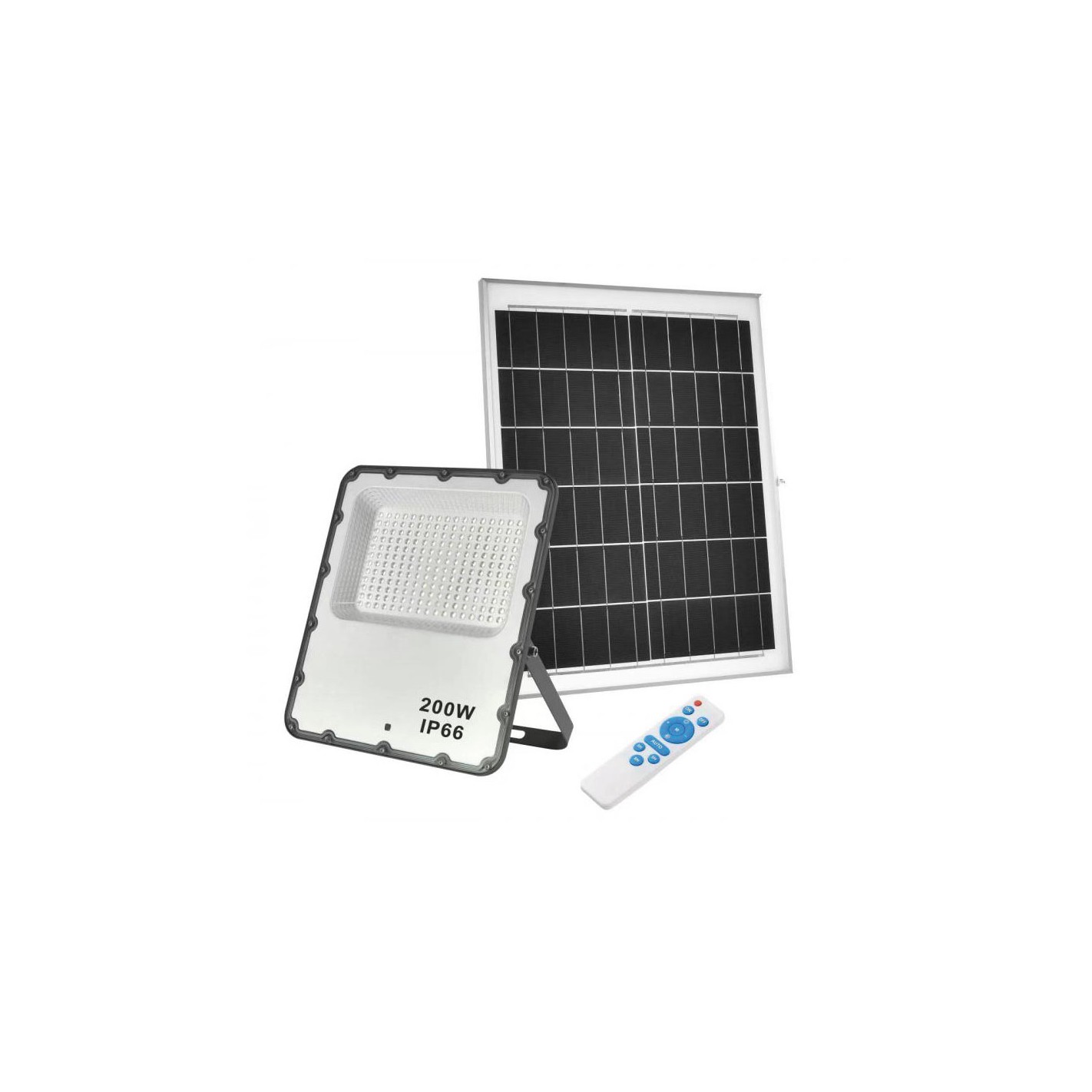 Proyector Solar IP66 Sensor crepuscular y movimiento - Brico Profesional